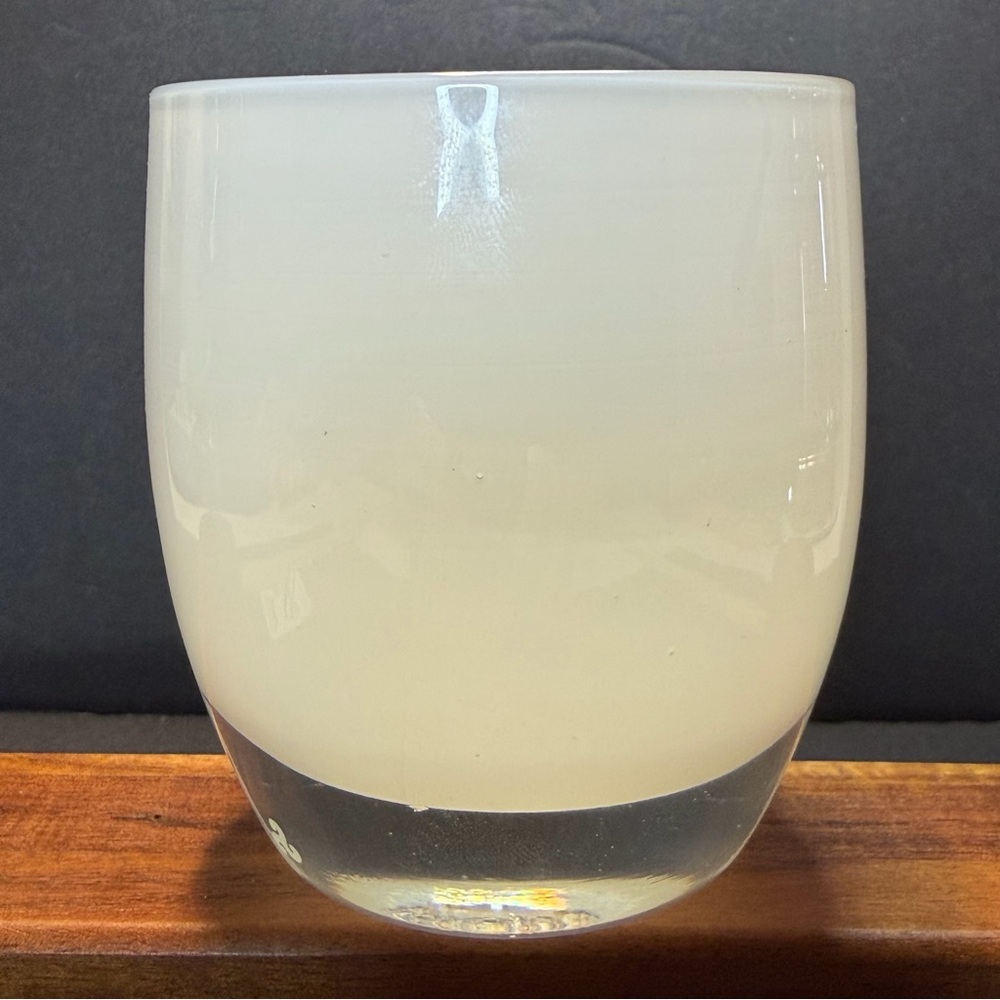 Glassybaby Given To Fly Candle Votive Triskelion Model #1970 Sticker No Box - Picture 7 of 7